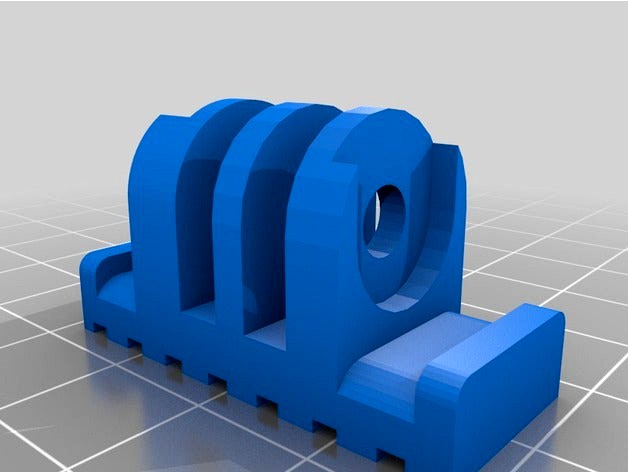 GoPro mount for snowboard or ski by albertom