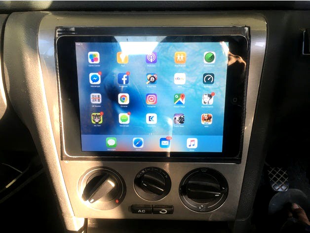 Ipad mini car dashboard mount  by aimbug