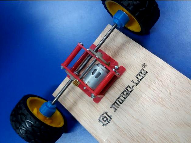 Adaptador rueda LOG 39 y eje de 4 mm. by MICROLOGT