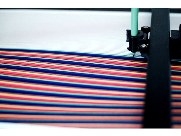 Plotter Pen Holder by sebleedelisle