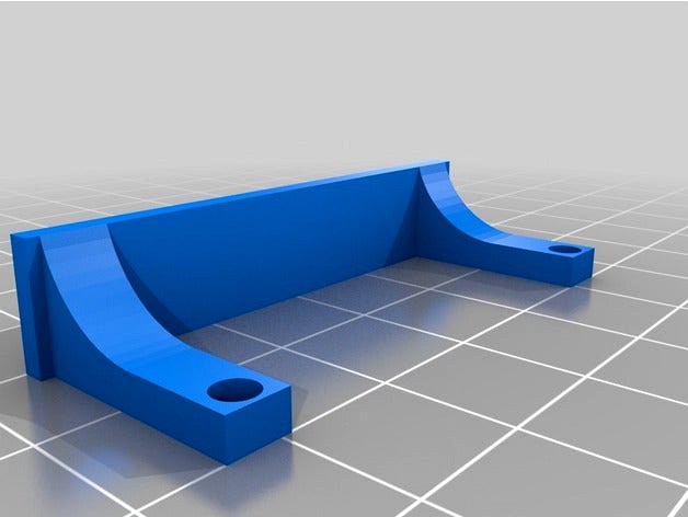 LED Strip support for SpaceOne Formula 220X drone frame by danarrib