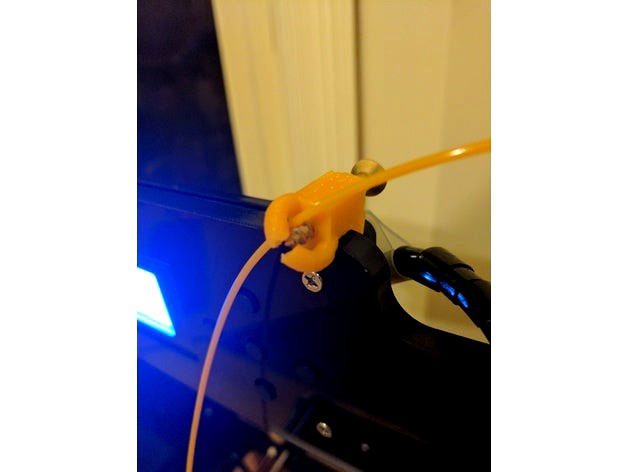 Anet A8 friction-less filament guide by Toster256