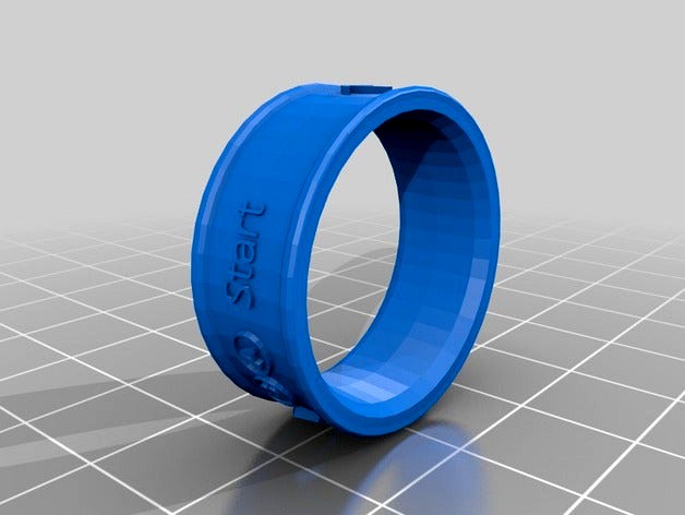 konami code ring by WEIRDSKULL