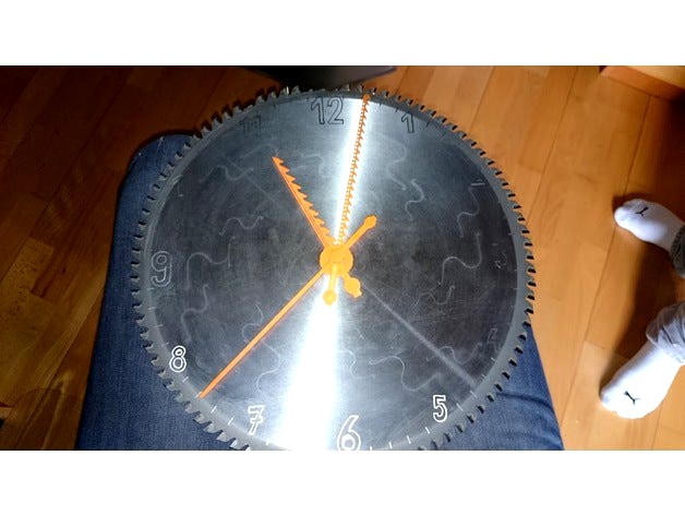 Clock JigSaw Design by CrackBaron