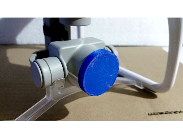 bouchons filtre objectif DJI phantom 4 by vincent76