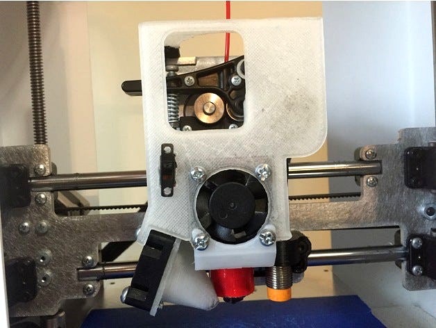 Printrbot Play minimal fan shroud by D_Rogers