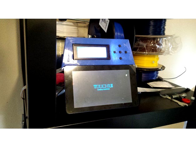 Anet LCD Integration with Pi 7inch Touchscreen by Phireside