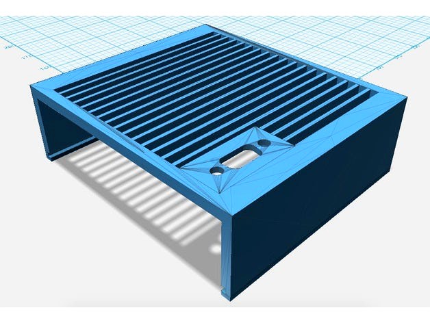 GBS 8200 top cover moddified for a DB9 port by kamencesc