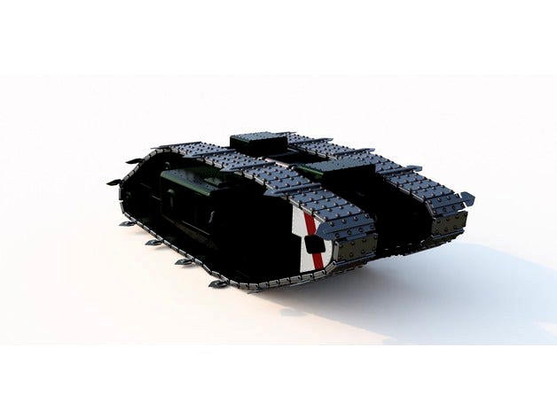 Battlefield 1 "Black Bess" 30cm Printable Model by FusionChris