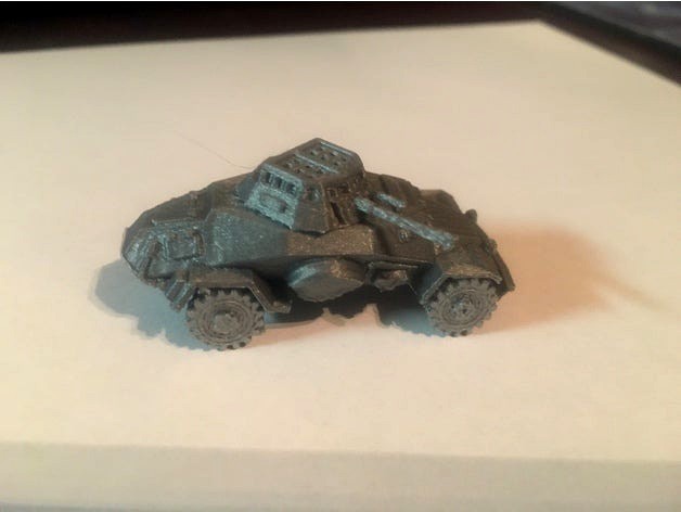 SdKfz 222 (2cm) 1/100 by direwolf77