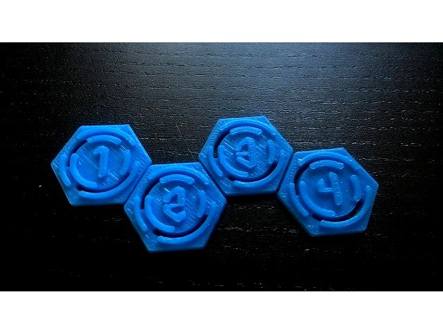 Android Netrunner token set by RaffoSan