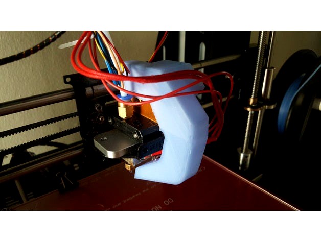 Geetech Prusa i3 Fan Redirect by dougb1010