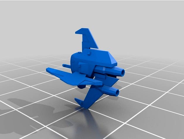 Freelancer Bounty Hunter Ship "Hammerhead" by HotSliceOfJesus