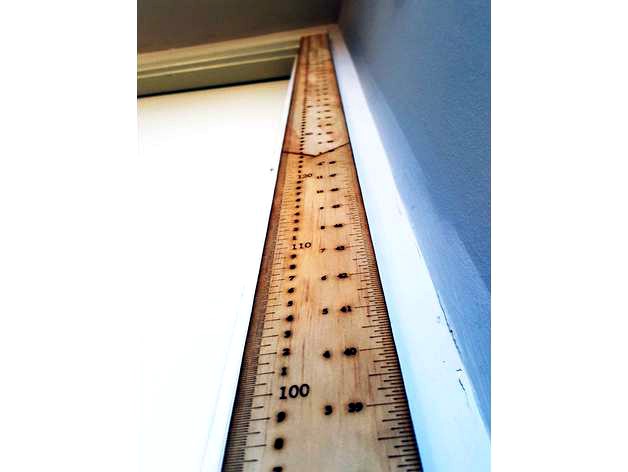 Height Measuring Growth Ruler/Chart  by elequ