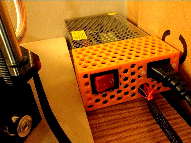 Power Supply Cover for Geeetech G2S by arantius