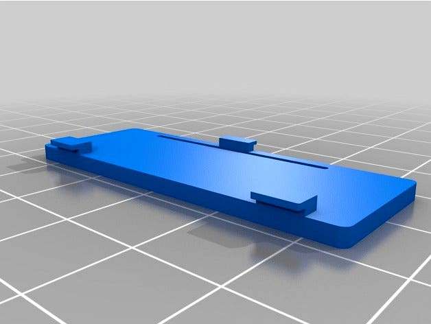 Wireless Mouse Battery Cover by poor_red_neck
