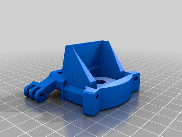 Mostly Printed CNC -Add On- Peanut Butter and Jam E3D-V6 by divinnaked