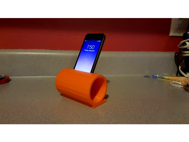 iPhone 5 Passive Amplifier Stand by cwjohnstone