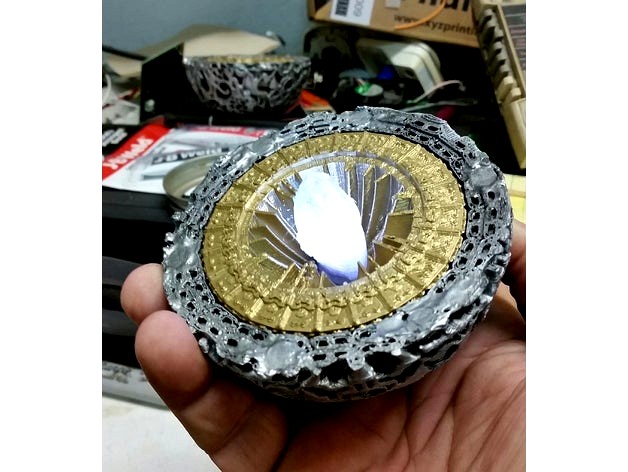 Guardians of the Galaxy Infinity Orb crystal by buzzerco