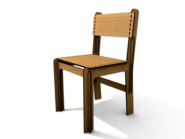 OLC - Opensource Lasercut Chair by richygr