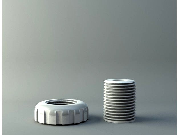 nut and screw  ( thread 11mm ) by 3D-mon