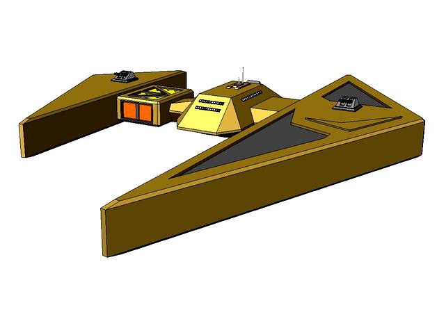 WC - Kilrathi Kamrani-Class Corvette by Astrofossil