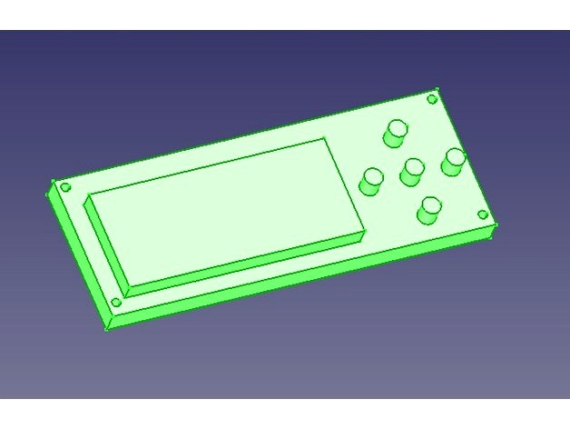 Anet A8 Display Fill-In by carnivoreci