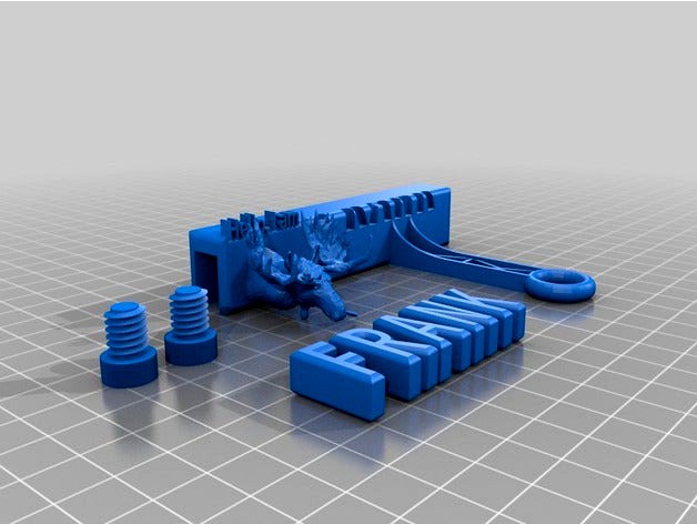 Filament Guide named "FRANK" by DeweyDesigns