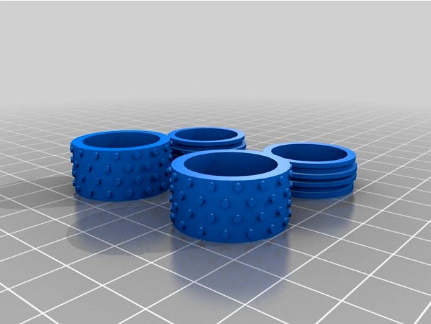 Tires for RC Racing Car Velocis 1:32 2.4G by saltydrones