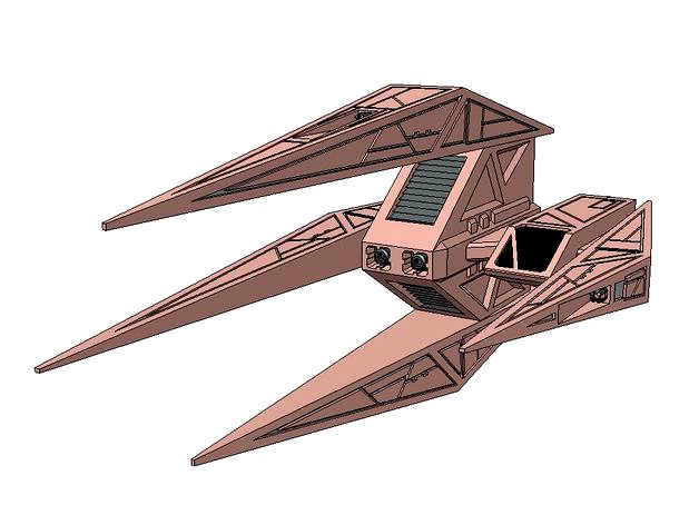 Wing Commander - Kilrathi Paktahn Heavy Bomber by Astrofossil