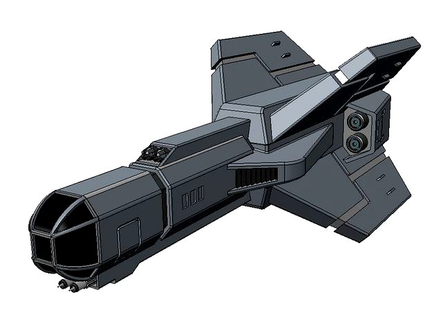 Wing Commander - F/A-76 Longbow by Astrofossil