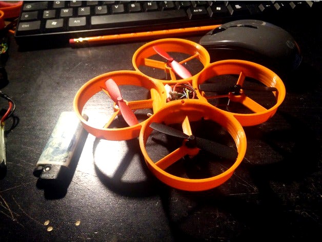 QZB 85 - Tiny Whoop style quadcopter by HicWic