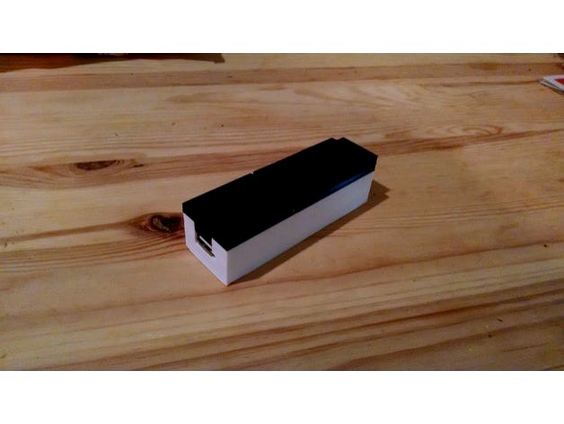 5v USB to 9v battery case by AeonicEntity