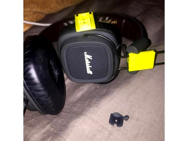 Marshall HeadPhones Bracket by NobertoStudios