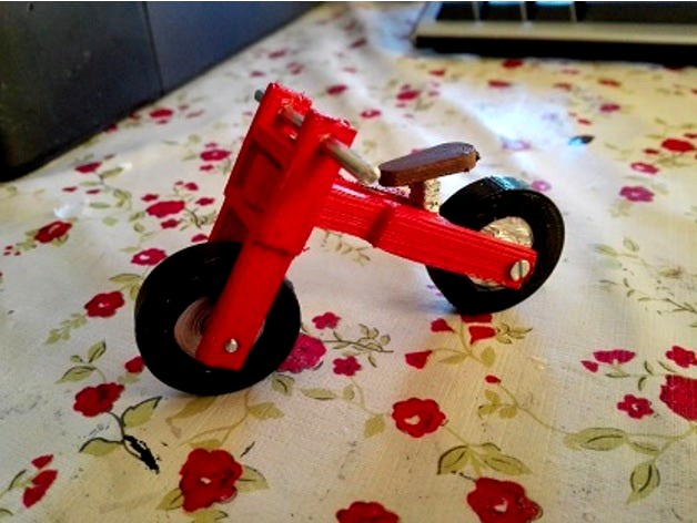 Bicicleta de niño en miniatura by Ciber_luis