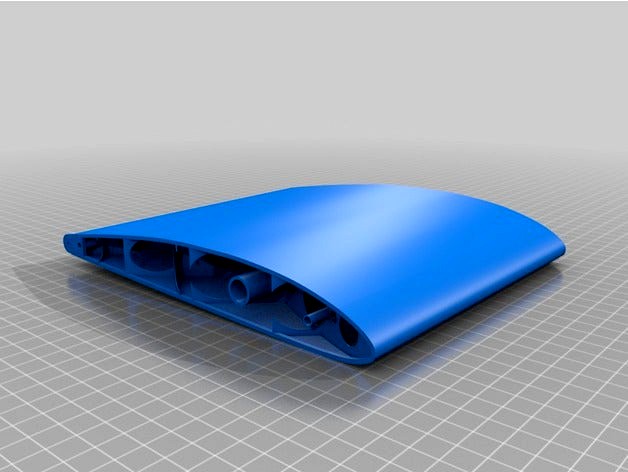 Complete 1133mm Clark-y airfoil wing (similar to 3dlabprint) by tfrancis