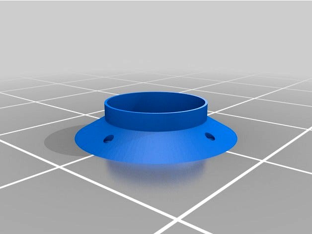 Amazon Echo screw mount base (DRAFT) by spechter