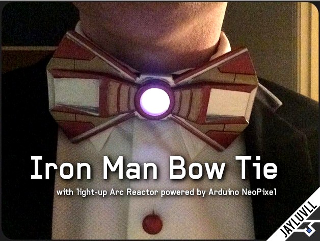 Iron Man Bow Tie by JayLuvLL