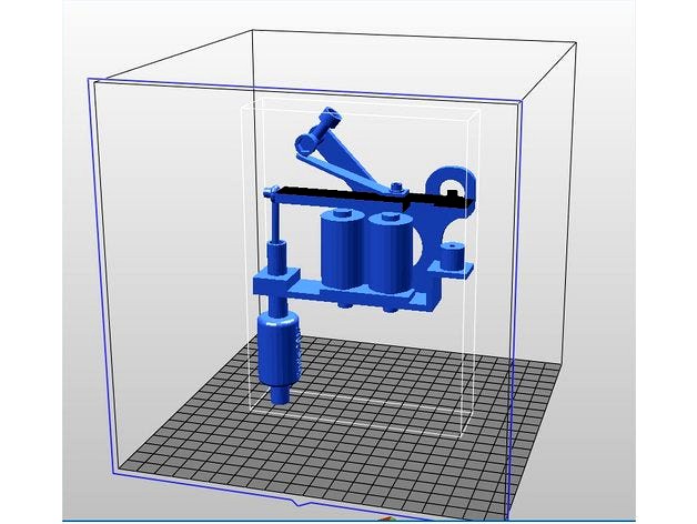 tattoo machine for juniors (CRAYON HOLDER) by Funkyrat