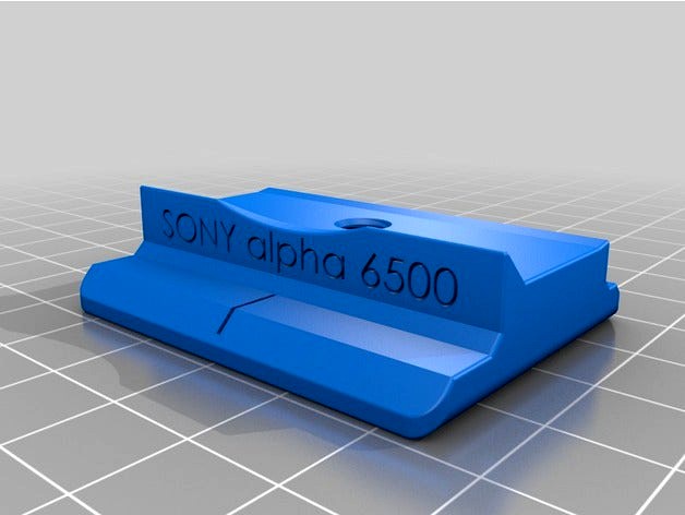 Arca Swiss Plate for Sony alpha 6500 by Shadowmaker72