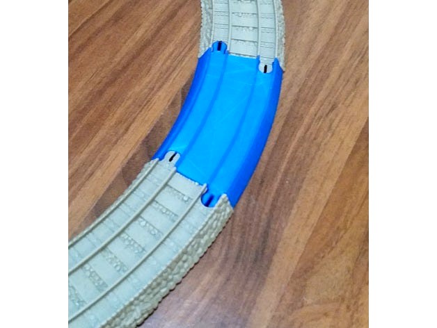 Thomas TrackMaster Half Curve by xyleborus