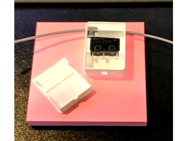 filament sensor switchbox remix (for maplin roller microswitch) by buxton