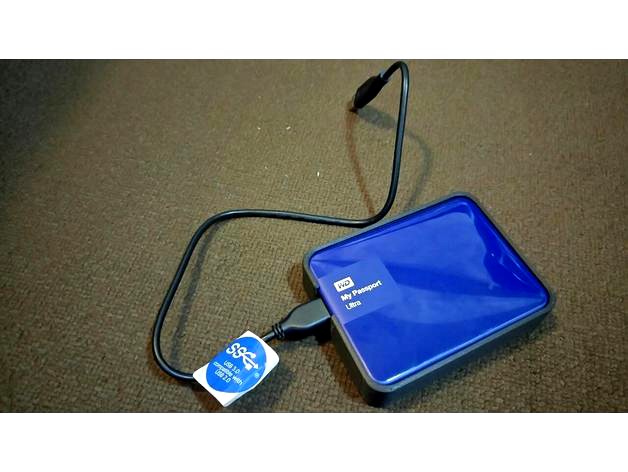 Protection case for WD external harddisk My Passport Ultra 2TB by Nengnoinoi
