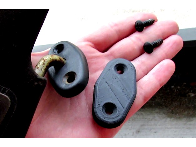 Miata Sun Visor Delete Plate by jesteratc