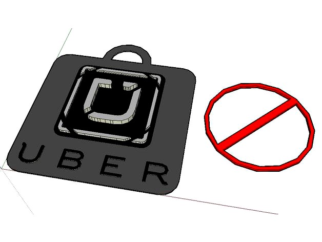 Keychain NO a UBER by facacabemer