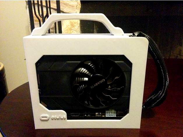 External Case for a Mini-ITX GTX 970 and EXP GDC Adapter (v8.0) by ftwelve