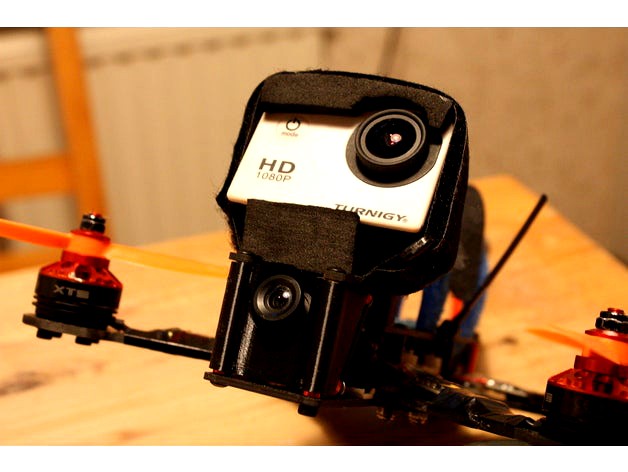 BeeRotor210 board camera mount by Flying_Ginger