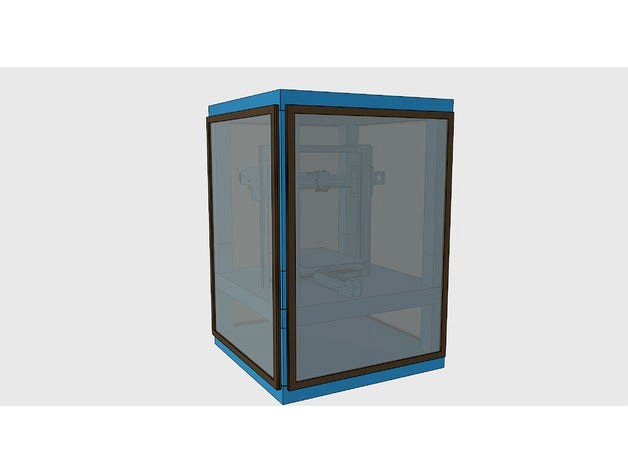 IKEA Lack cabinet for 3D printer and other things or machines by PredatorJr