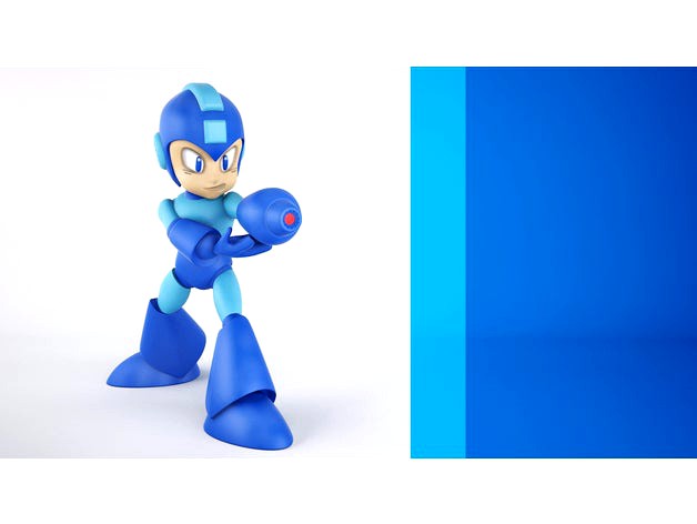 Mega Man Action Figure by William_Additive