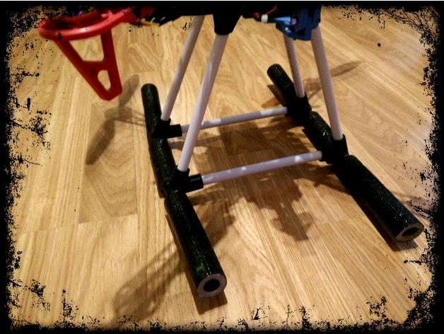 Landing Gear Quad 450 by pedroamz